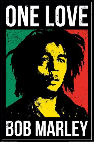 Bob Marley One Love - plakat