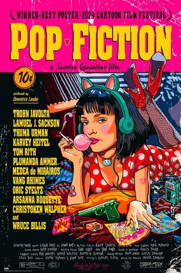 Pop Fiction - plakat