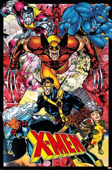 X-Men Uncanny - plakat