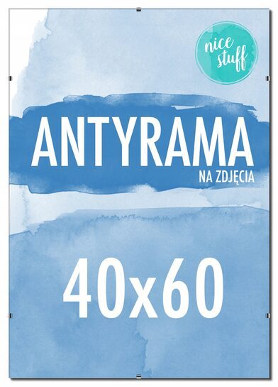 ANTYRAMA NA ZDJĘCIA 40x60 Antyrama na zdjęcie 60x40 ANTYRAMY pleksi puzzle