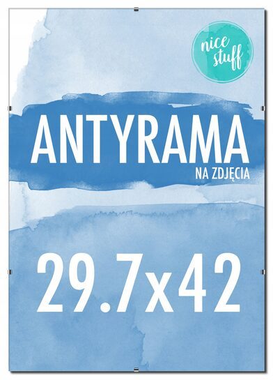 ANTYRAMA NA ZDJĘCIA 29,7x42 Antyrama na zdjęcie 42x29,7 ANTYRAMY z plexi A3