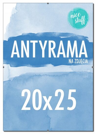 ANTYRAMA NA ZDJĘCIA 20x25 Antyrama na zdjęcie 25x20 ANTYRAMY z plexi