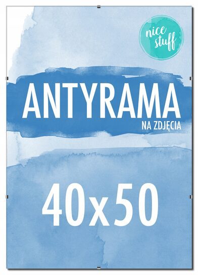 ANTYRAMA NA ZDJĘCIA 40x50 Antyrama na zdjęcie 50x40 ANTYRAMY z plexi pleksi