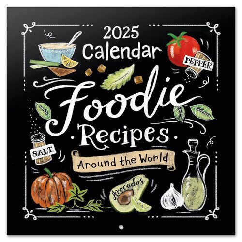 Foodie Recipes - kalendarz 2025