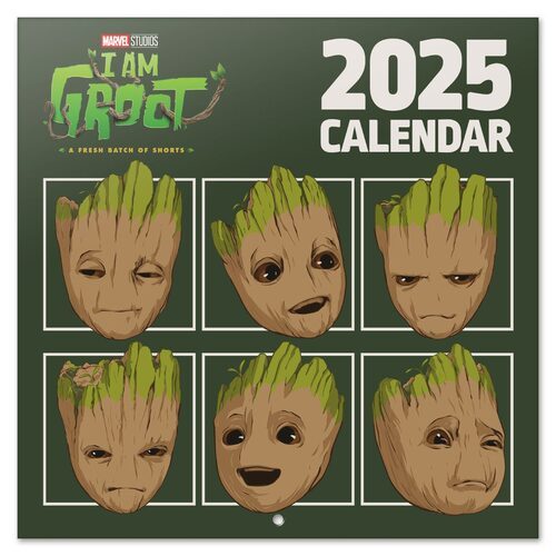 Marvel I Am Groot - kalendarz 2025