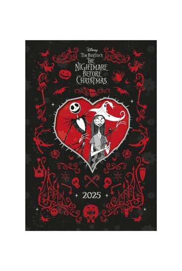 The Nightmare Before Christmas - dziennik A5 kalendarz 2025