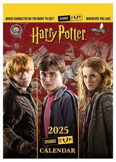 Harry Potter - kalendarz A3 Change it up na 2025 rok