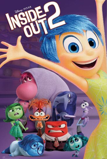 Disney Pixar Inside Out 2 - plakat