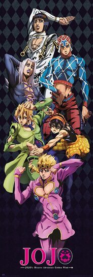 Jojos Bizarre Adventure - plakat