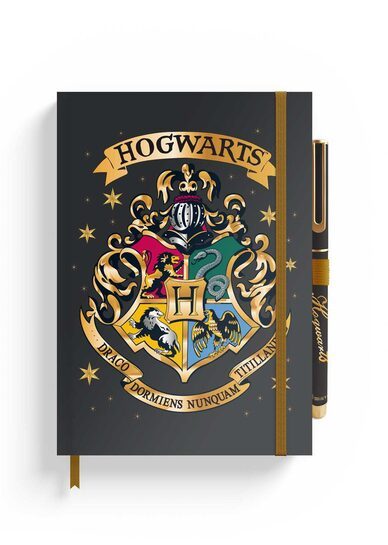 Harry Potter Herb Hogwartu - notes A5 z długopisem