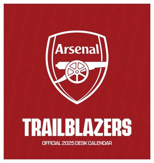 Arsenal FC - biurkowy kalendarz 2025