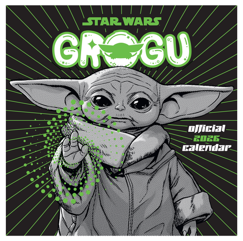 Star Wars The Mandalorian Grogu - kalendarz 2026