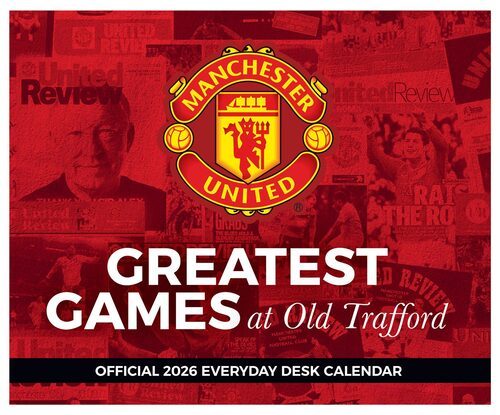 Manchester United - kalendarz zdzierak 2026