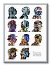 Doctor Who (Silhouettes) - Obraz na płótnie
