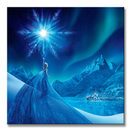 Frozen Elsa Ice Star - Obraz na płótnie