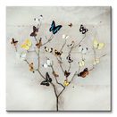 Tree Of Butterflies - Obraz na płótnie