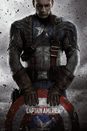 Marvel Kapitan Ameryka Pierwsze starcie - plakat filmowy