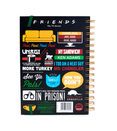 Friends napisy i grafiki - notes z serialu A5