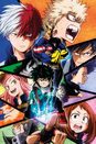My Hero Academia - plakat z anime