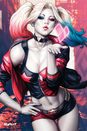 Batman Harley Quinn Kiss - plakat