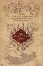 Harry Potter The Marauders Map - plakat