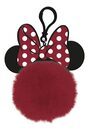 Minnie Mouse Bow and Ears - brelok z pomponem