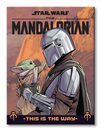 Star Wars The Mandalorian Hello Little - obraz na płótnie