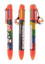 Super Mario 4 Colour - długopis wielokolorowy