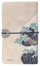Hokusai Great Wave - notes skórzany