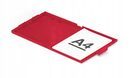 Segregator teczka na dokumenty A4 25 mm czerwony