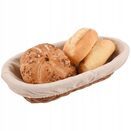 Koszyk rattan owalny na pieczywo chleb 31 cm