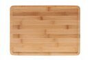 Taca drewniana do serwowania - szczegółowy widok deski bambusowej