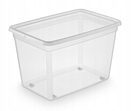 Pudło pojemniki plastikowe organizer box 60l