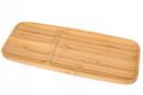Deska do serwowania z drewna bambusowego z przegródkami