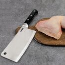 Tasak kuchenny nóż stalowy do mięsa warzyw duży