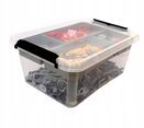 Pojemnik plastikowy box organizer pokrywa 12,5l