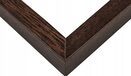 Ramka na zdjęcia 18x24 cm B5 Ramki 24x18 drewniana wenge brąz