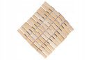Klamerki drewniane spinacze na pranie bambus 24szt