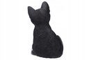 Kot kotek figurki ogrodowe ozdoby do ogrodu czarny