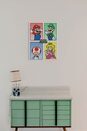 Super Mario 4 Colour - obraz na płótnie