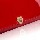 Skórzany portfel damski lakierowany RFID Betlewski