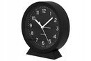 Zegar budzik alarm klasyczny czarny duży 15 cm