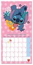 Majowy obraz Stitcha w kalendarzu ściennym 2024