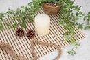 Podkładka bambusowa na stół mata kuchenna zwijana
