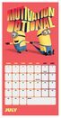 Minionki - kalendarz 2024