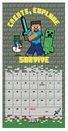 Minecraft - kalendarz 2024 mini