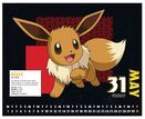 Pokemon - kalendarz zdzierak 2024