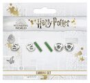 Harry Potter Slytherin - zestaw kolczyków