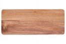 Deska do serwowania 36x14 cm drewno taca z nóżkami serów wędlin przekąsek
