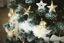 Bombki złote sople zawieszki na choinkę ozdoby świąteczne choinkowe 4szt